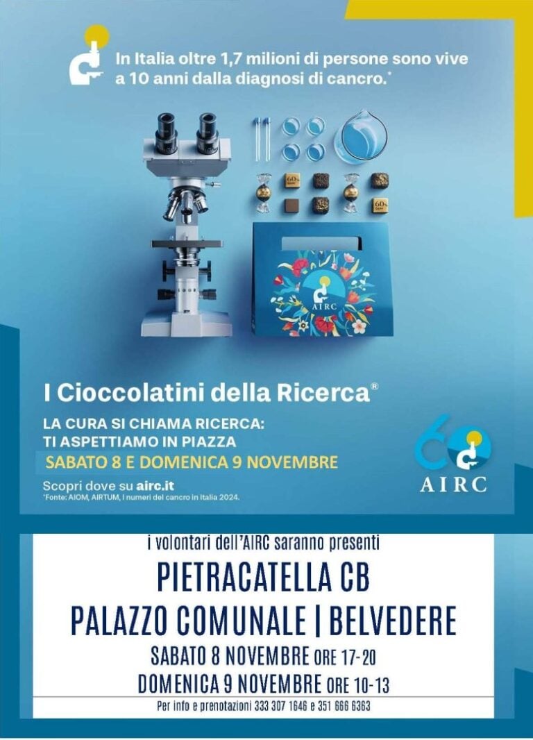 AIRC CIOCCOLATINI 2025