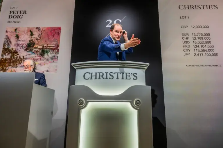 Adrien Meyer Global Head Private Sales and Co Chairman Impressionist and Modern Art selling Peter Do